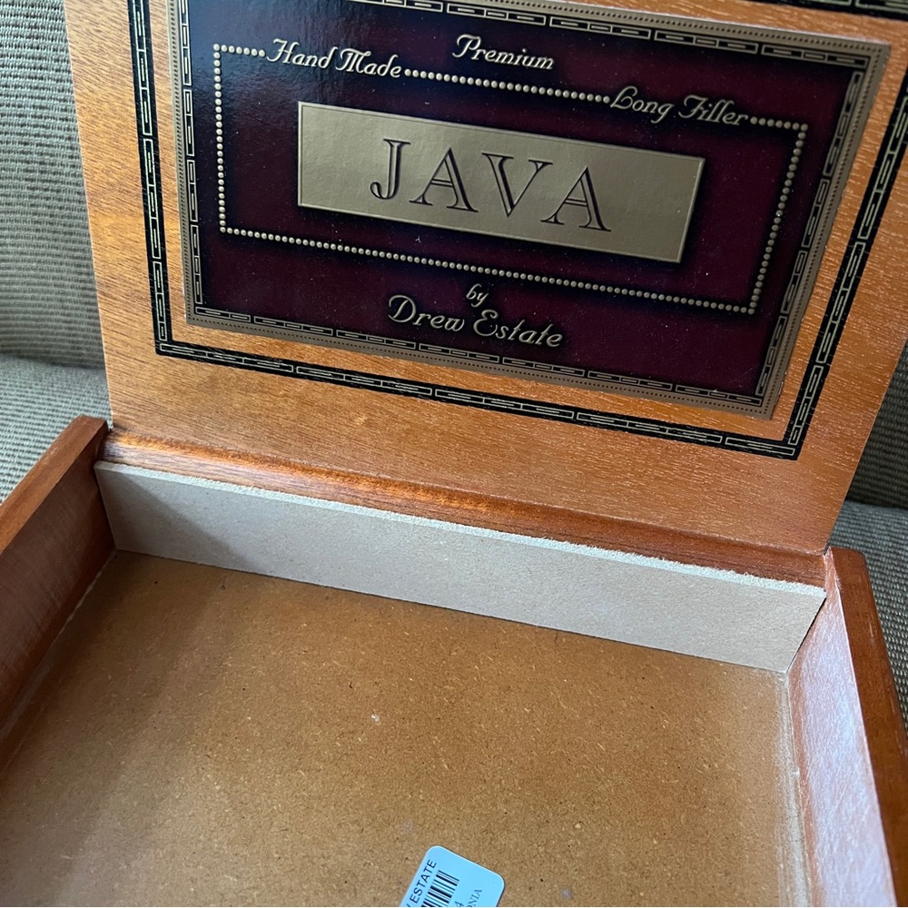 Java by Drew Estate Empty Cigar Box – Java Toro Latte - Picture 4 of 4